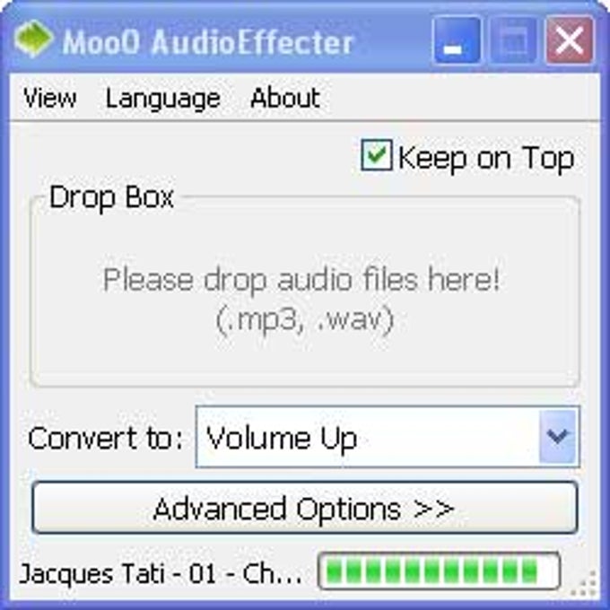 Moo0 AudioEffecter Moo0 AudioEffecter