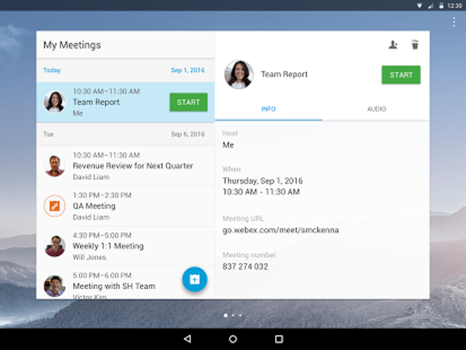 SCARICARE VIDEO WEBEX
