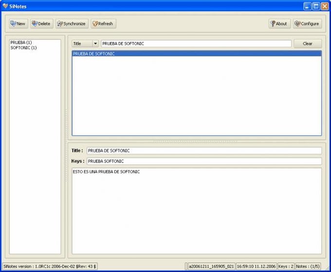 SiNotes SiNotes