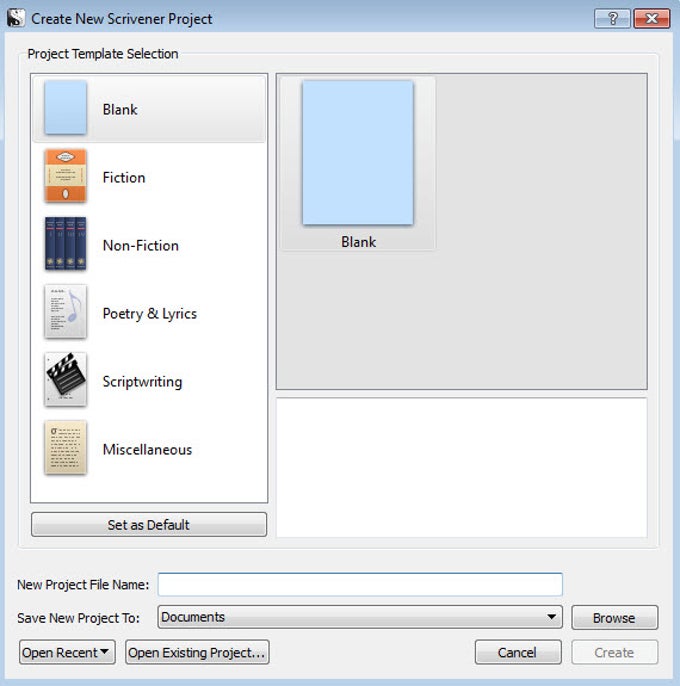 Scrivener Scrivener