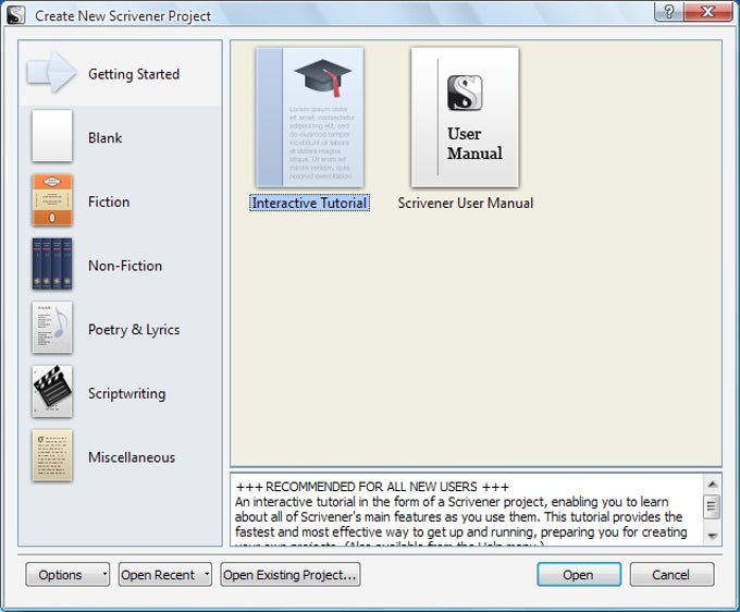 Scrivener Scrivener