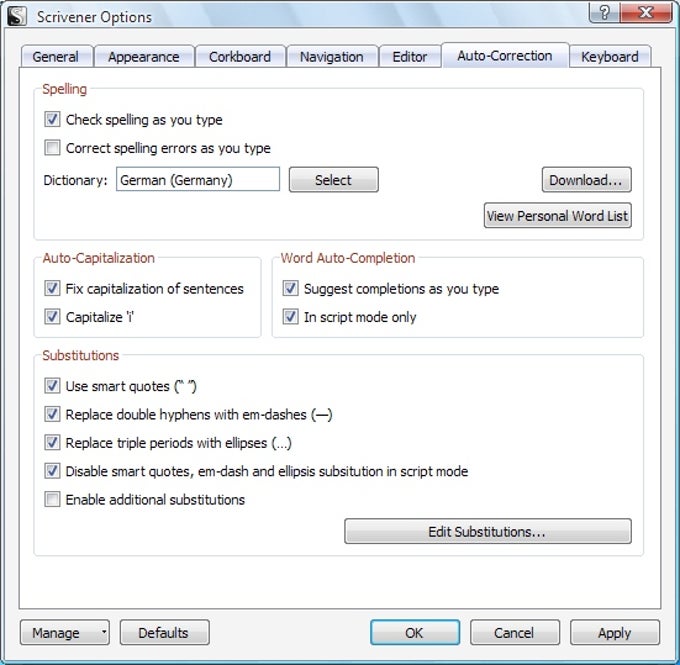Scrivener Scrivener