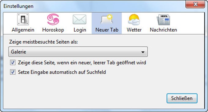 WEB.DE-Toolbar WEB.DE-Toolbar
