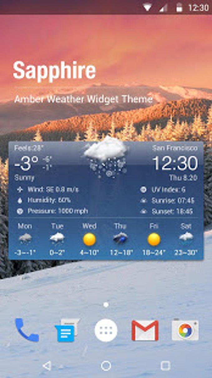 Free Weather Forecast Clock Widget Free Weather Forecast Clock Widget