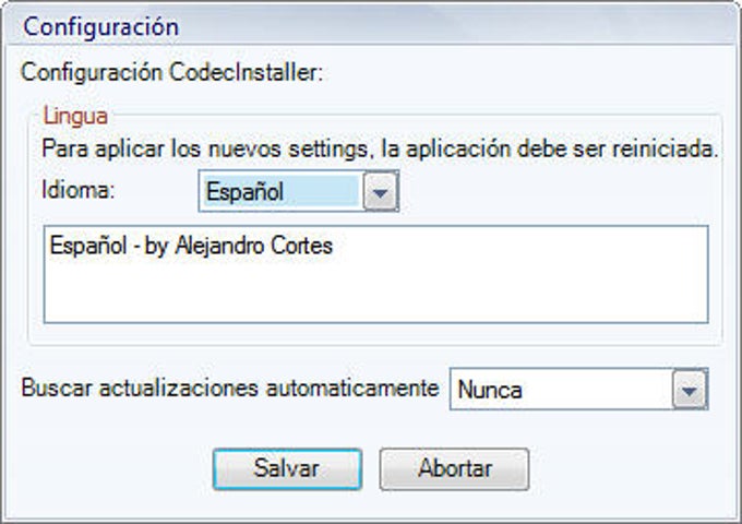 CodecInstaller CodecInstaller