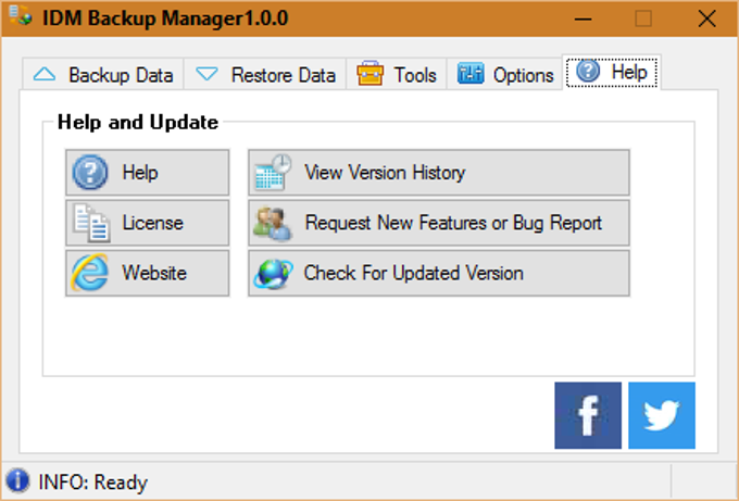 IDM Backup Manager IDM Backup Manager