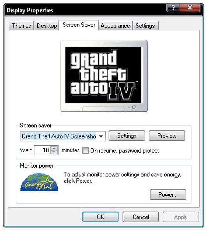 Wygaszacz ekranu Grand Theft Auto (GTA) IV Wygaszacz ekranu Grand Theft Auto (GTA) IV