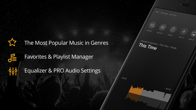 VOX Free Music - MP3 Player & Song Streamer VOX Free Music - MP3 Player & Song Streamer