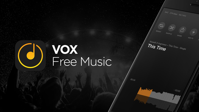 VOX Free Music - MP3 Player & Song Streamer VOX Free Music - MP3 Player & Song Streamer