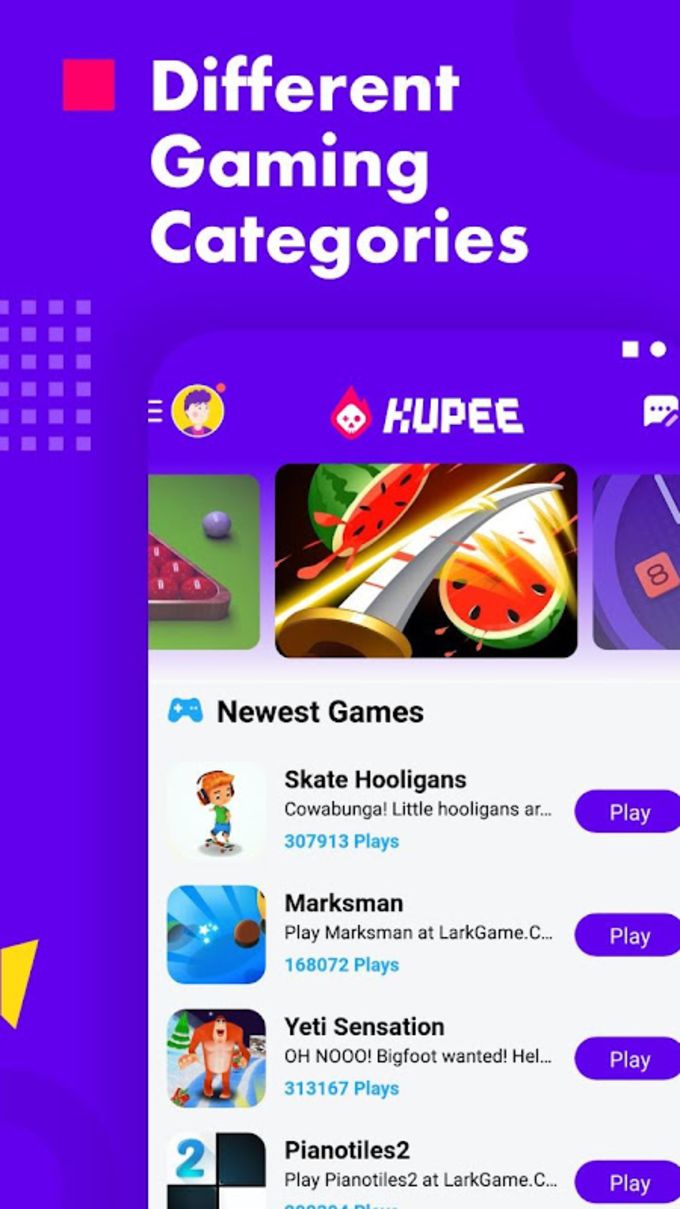 Kupee: Multiple Gaming Hub