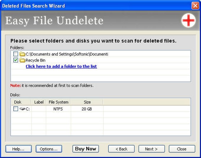 Easy File Undelete Easy File Undelete