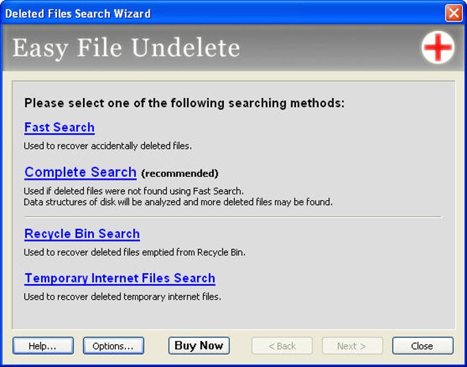 Easy File Undelete Easy File Undelete