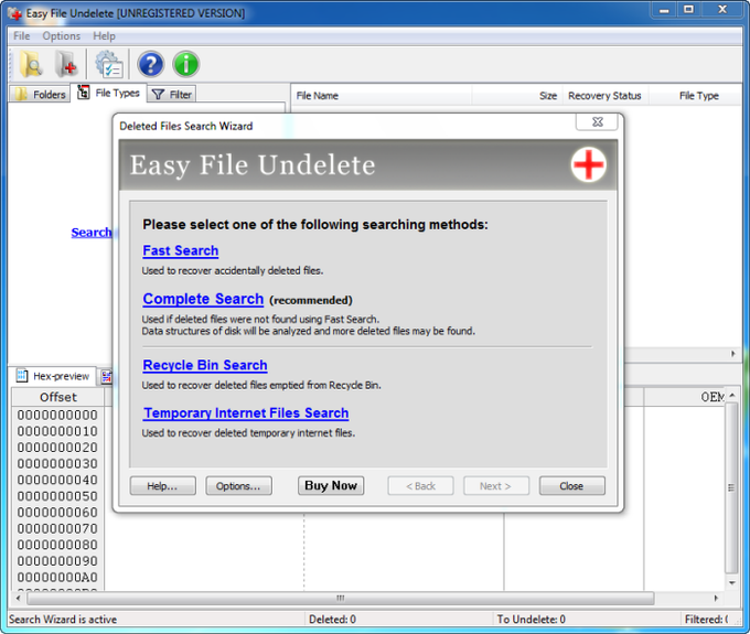 Easy File Undelete Easy File Undelete