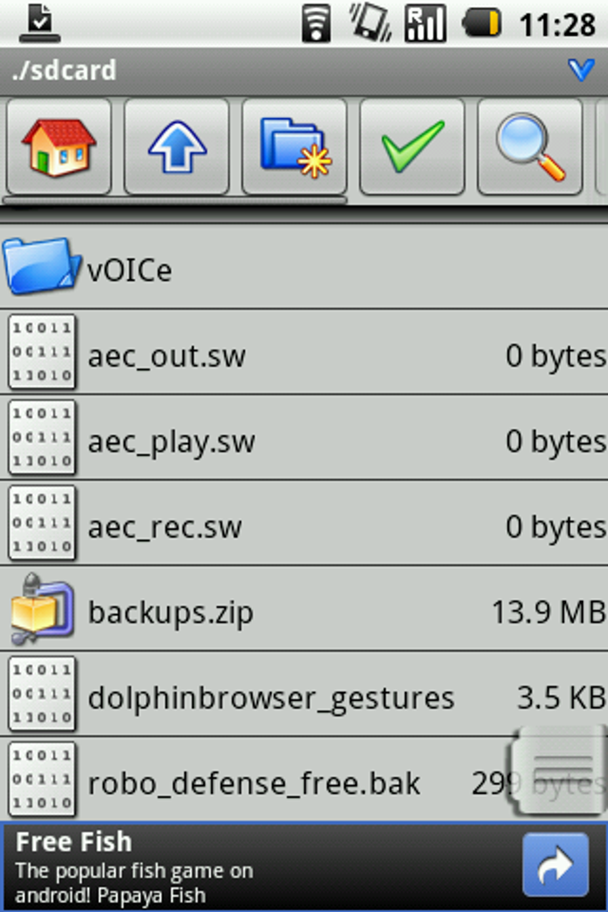 AndroZip File Manager