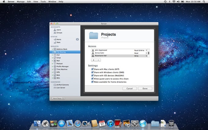 OS X Lion Server