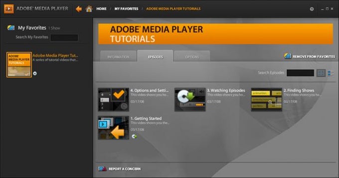 Adobe Media Player Adobe Media Player