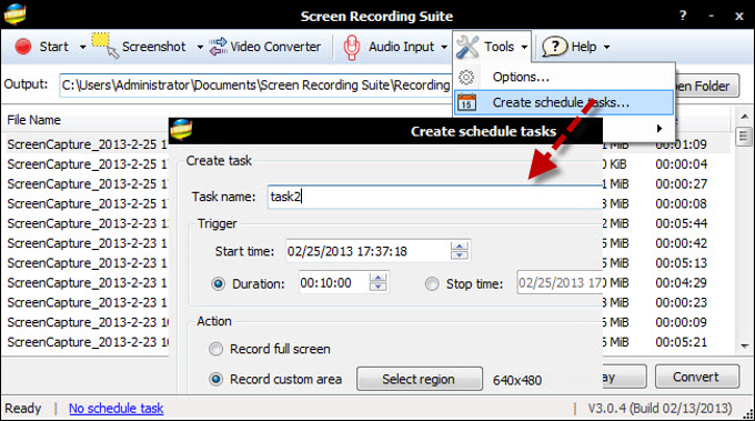 Screen Recording Suite Screen Recording Suite