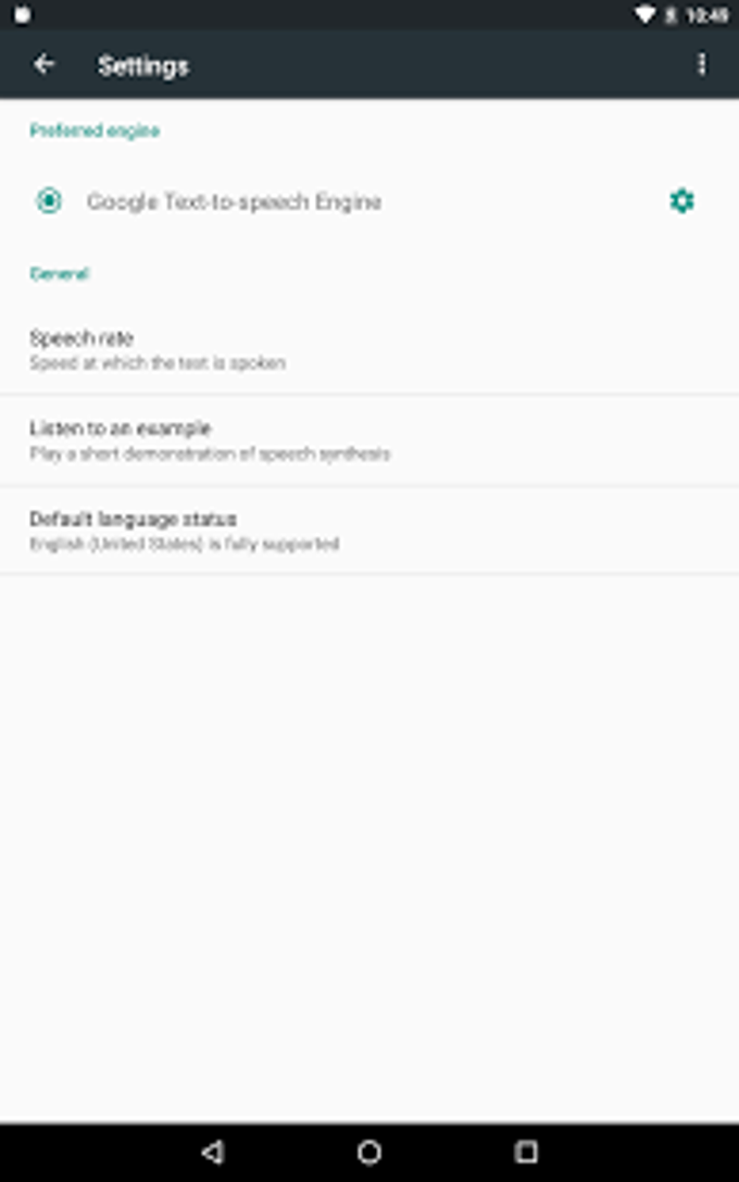 Google Text-to-Speech
