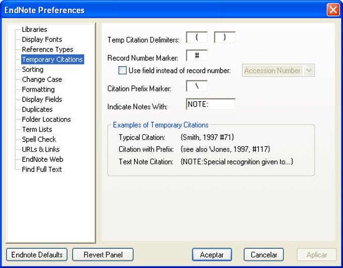 EndNote EndNote