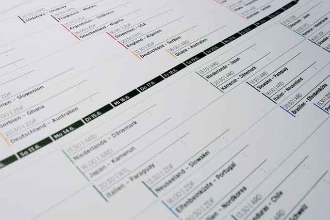 Spielplan FIFA WM Südafrika 2010 Spielplan FIFA WM Südafrika 2010
