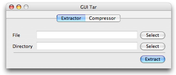 GUI Tar GUI Tar