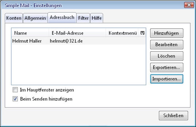 Simple Mail Simple Mail