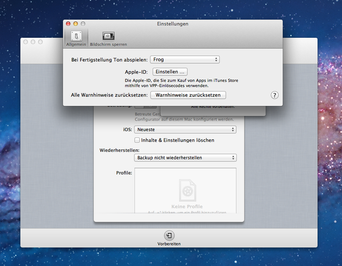 Apple Configurator Apple Configurator