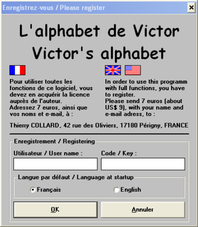 L'Alphabet de Victor