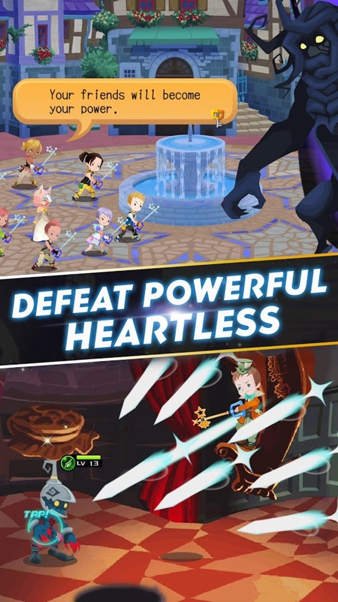 KINGDOM HEARTS Uχ Dark Road для Android — Скачать