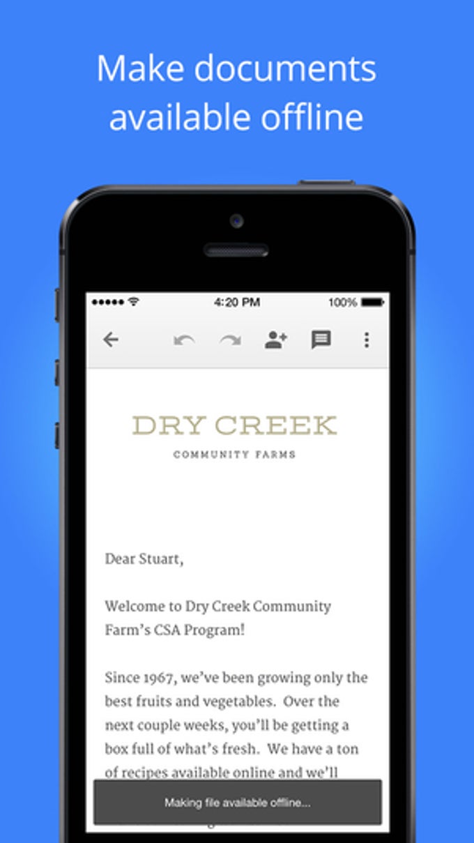 Google Docs Google Docs