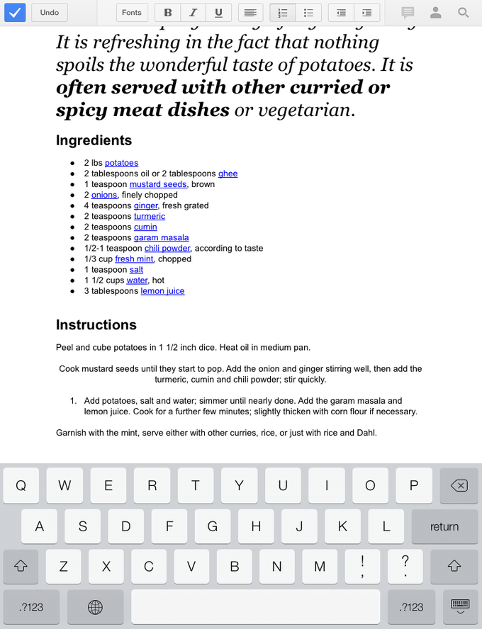 Google Docs Google Docs