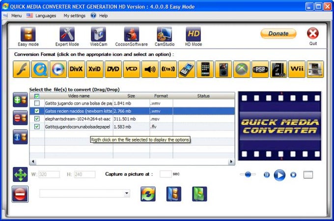 Quick Media Converter Quick Media Converter