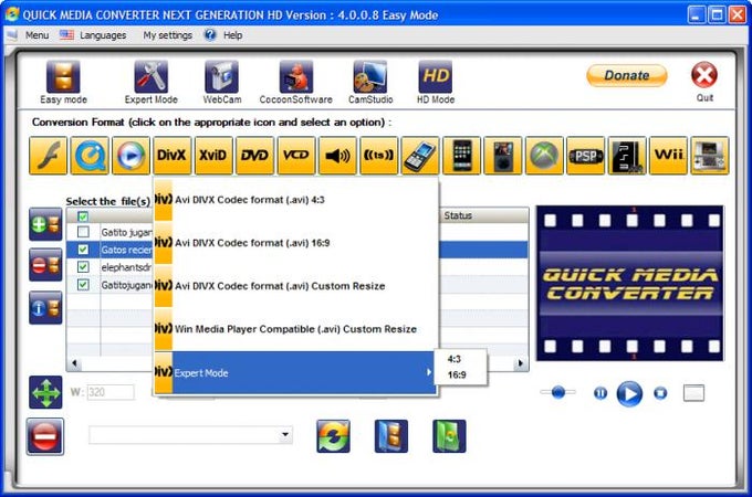 Quick Media Converter Quick Media Converter