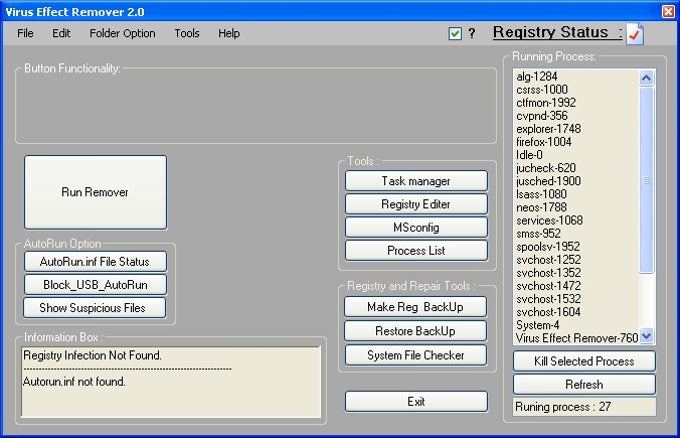 kaspersky standalone virus removal tool