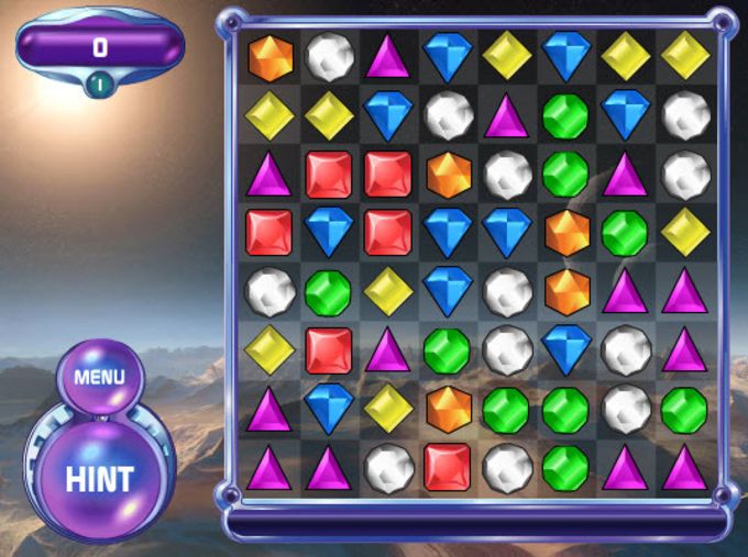 free on line games bejeweled 2