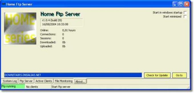 Home FTP Server Home FTP Server