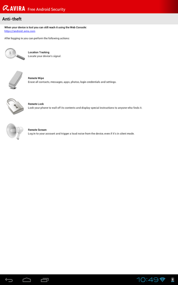 Avira Free Android Security Avira Free Android Security