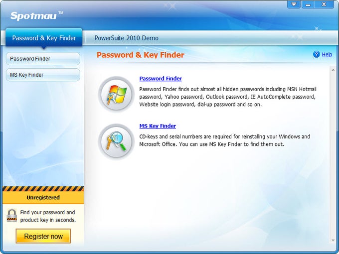 Password and Key Finder Password and Key Finder