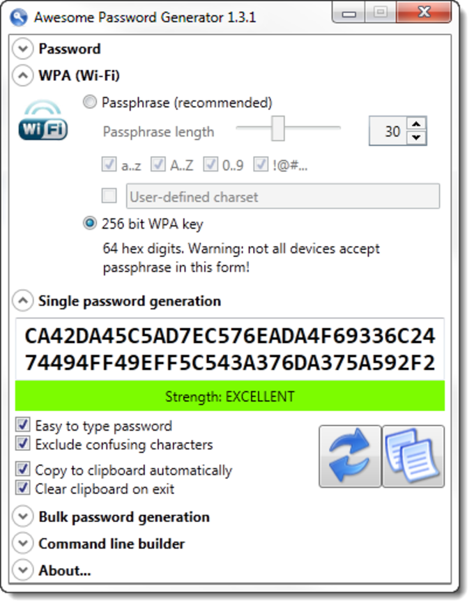 Password Generator download the new version