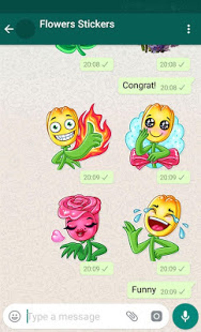 New WAStickerApps  Flower Stickers For WhatsApp