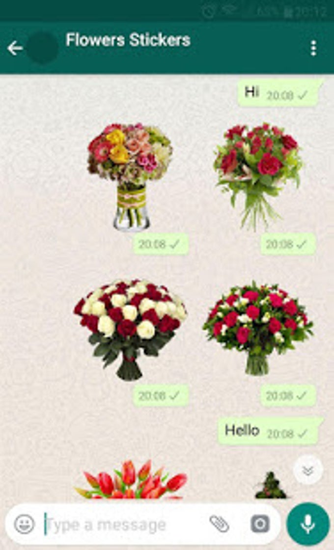 New WAStickerApps  Flower Stickers For WhatsApp