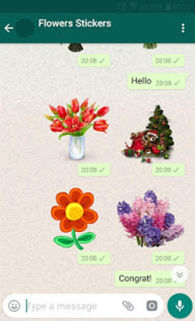 New WAStickerApps  Flower Stickers For WhatsApp