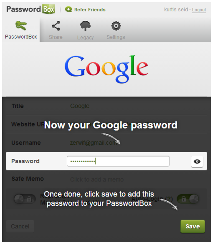 passwordbox password manager