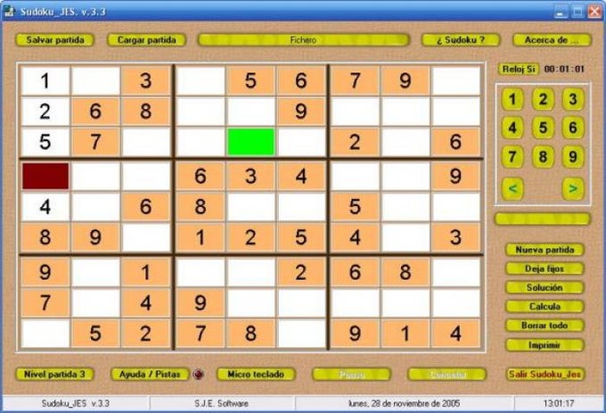 Sudoku Jes Sudoku Jes
