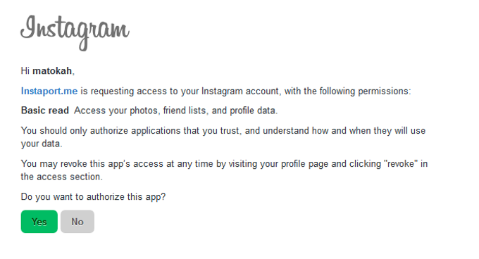 Instaport Instaport