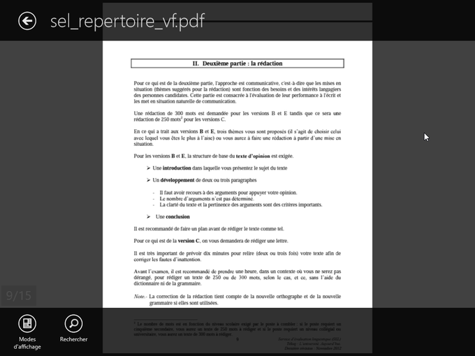 Adobe Reader Touch pour Windows 10 Adobe Reader Touch pour Windows 10