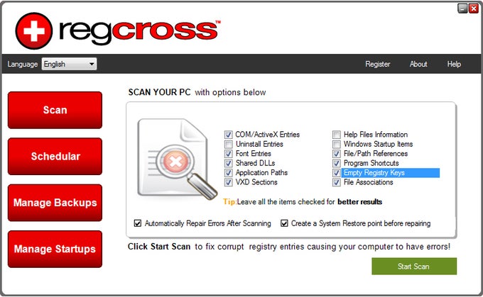 RegCross RegCross