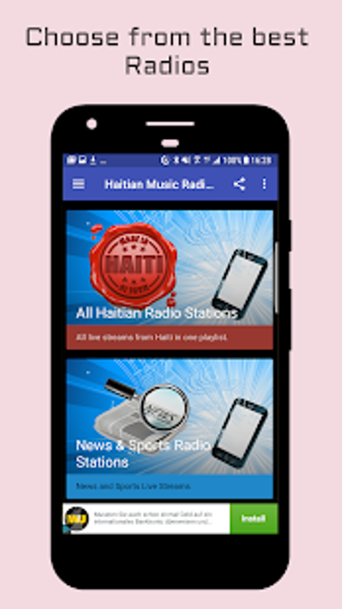 Haiti Radio - All Radio Stations from Haiti APK для Android — Скачать