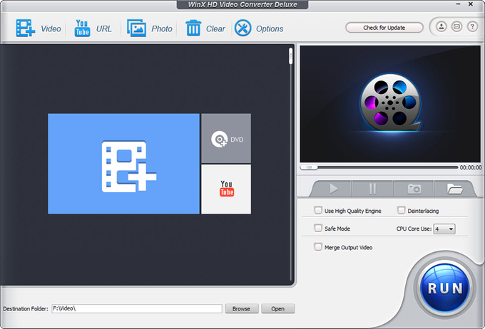 WinX HD Video Converter Deluxe WinX HD Video Converter Deluxe