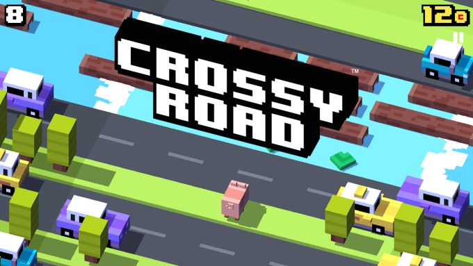 crossy road screenshot